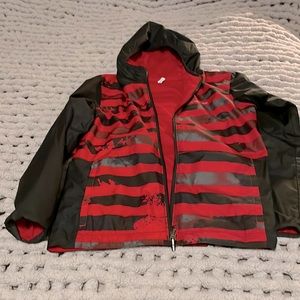 Columbia reversible rain jacket in size medium boys
